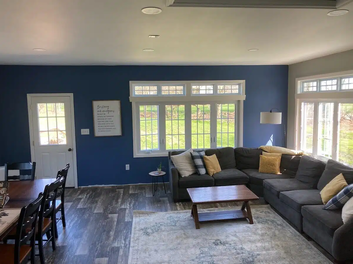 Garage Remodel to a living space in Lancaster PA